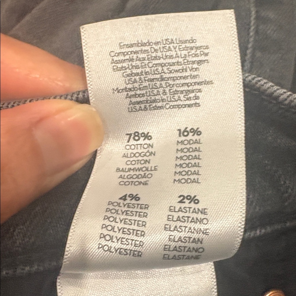 NWOT MOTHER The Mid Rise Hiker Hover Wash Call It A Night Size 31 - Picture 17 of 17